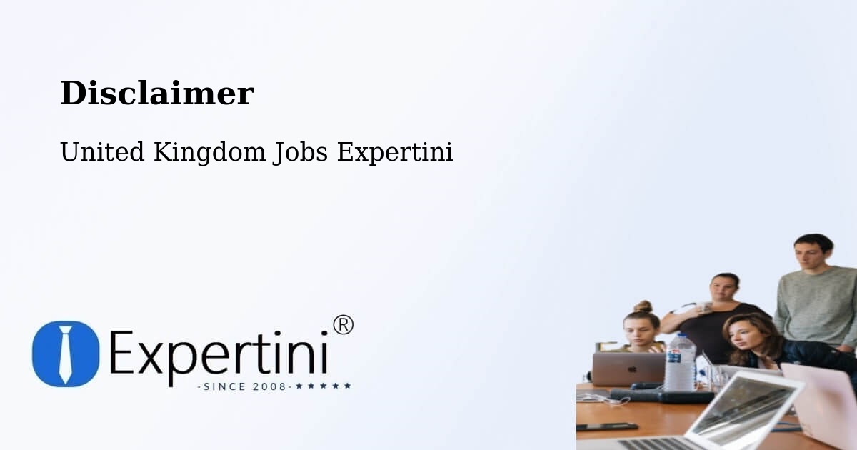 Disclaimer – Perth - United Kingdom Jobs Expertini