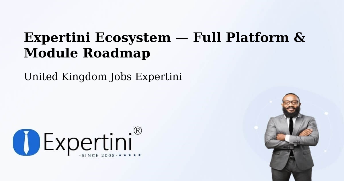 Expertini Ecosystem — Full Platform & Module Roadmap – Perth